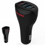 Автомобильное зарядное устройство MARAKOKO MAC3 4-Port USB Quick Charge 3.0 3A Black