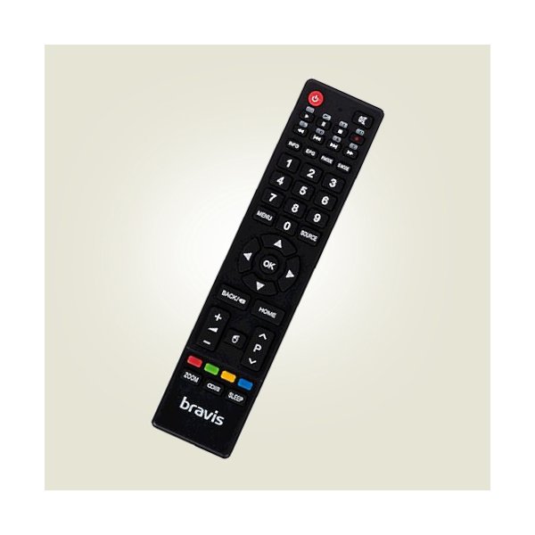 Телевізор Bravis LED-24E6000 + T2 black