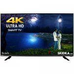 Чорний телевізор Bravis UHD-40E6000 Smart + T2
