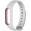 Ремешок UWatch Double Color Replacement Silicone Band For Xiaomi Mi Band 2 White/Red Line