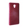 Чехол силикон блестки Meizu M6 Note Red