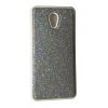 Чехол силикон блестки Meizu M6 Note White