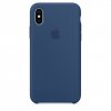 Чехол Silicone Case для iPhone X/Xs Blue Cobalt