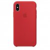 Чехол Silicone Case для iPhone X Red